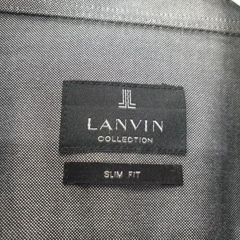 F2371 LANVIN 남100 슬림핏 그레이 셔츠/더크