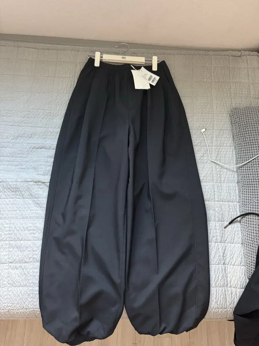 (M)Recto Port Wide Jogger Pants Black