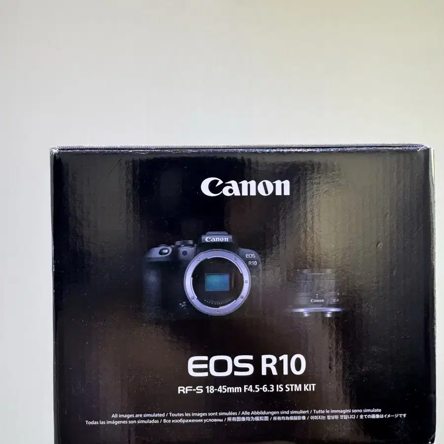 캐논 EOS R10 바디 + 18-45mm렌즈 KIT 판매 합니다