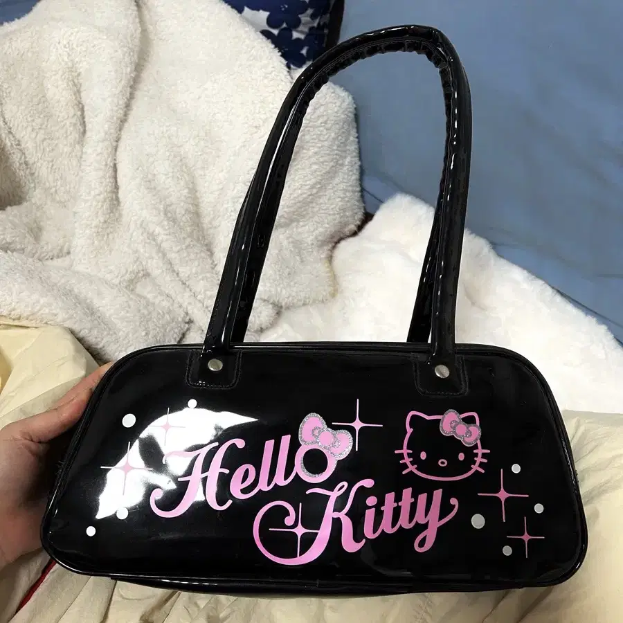 [Sanrio] hello kitty enamel bag