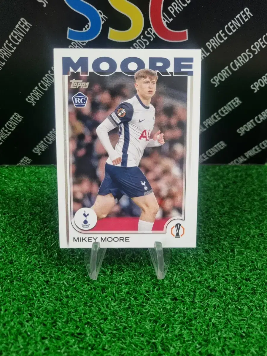 25Tops Competitions Spurs Mikey Moore Rookie Football Card