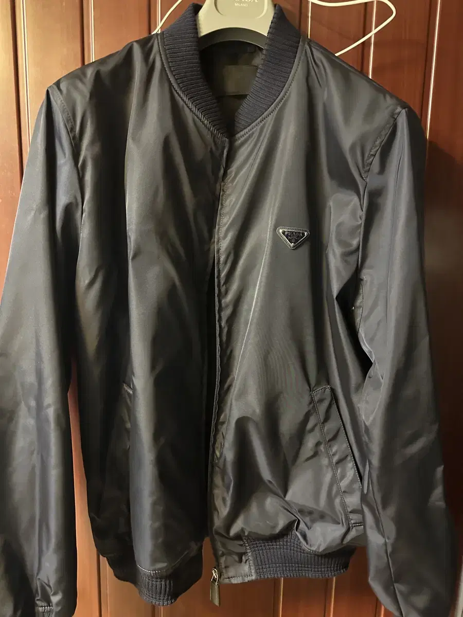 Prada Rina nylon jacket bloo