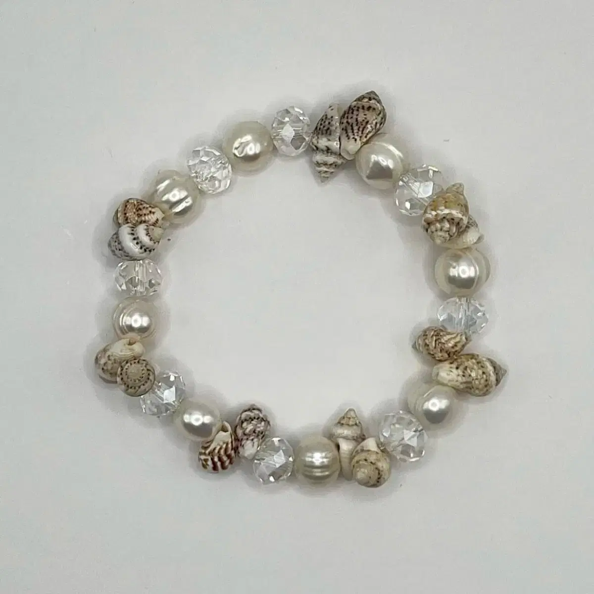 freshwater pearl * crstal 팔찌