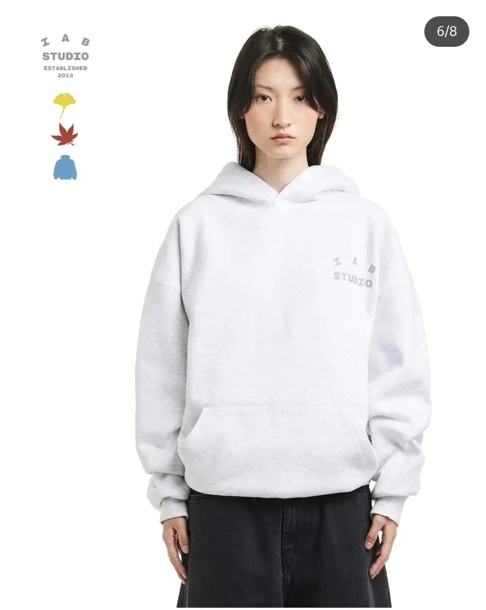 [Unsealed/New] IAB iApp Studio Hoodie Light Gray S, L