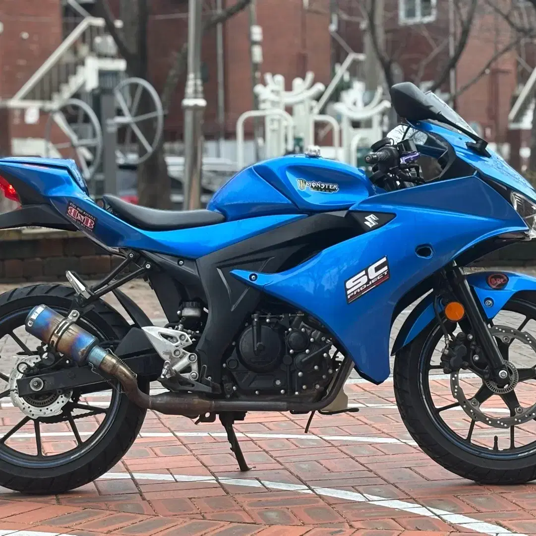 gsxr125 19년식 (sc 머플러 구변완 상태굿) 판매합니다~