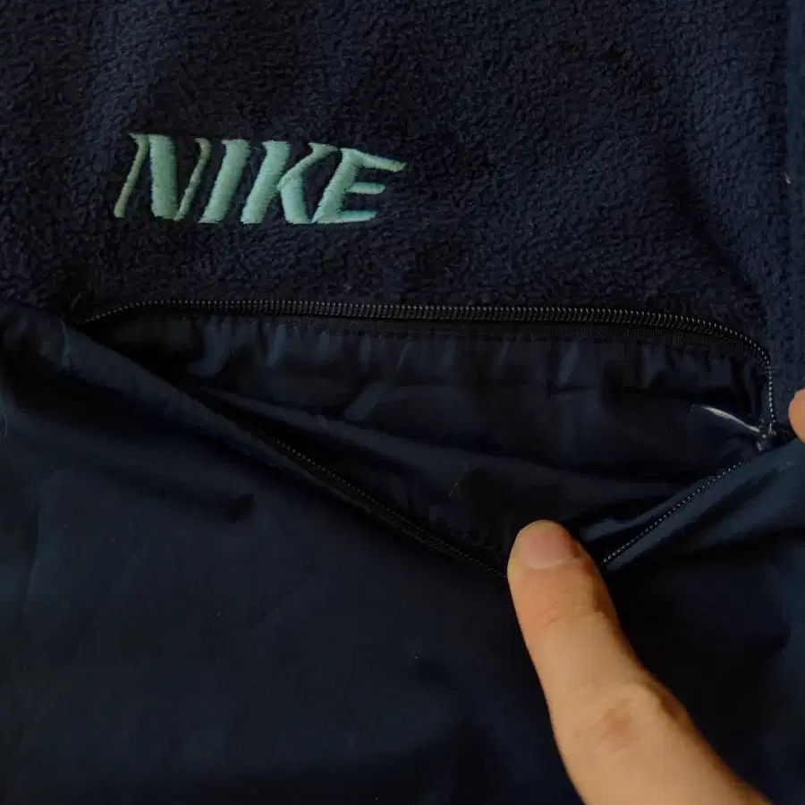 oldNike grey label Fleece jacket