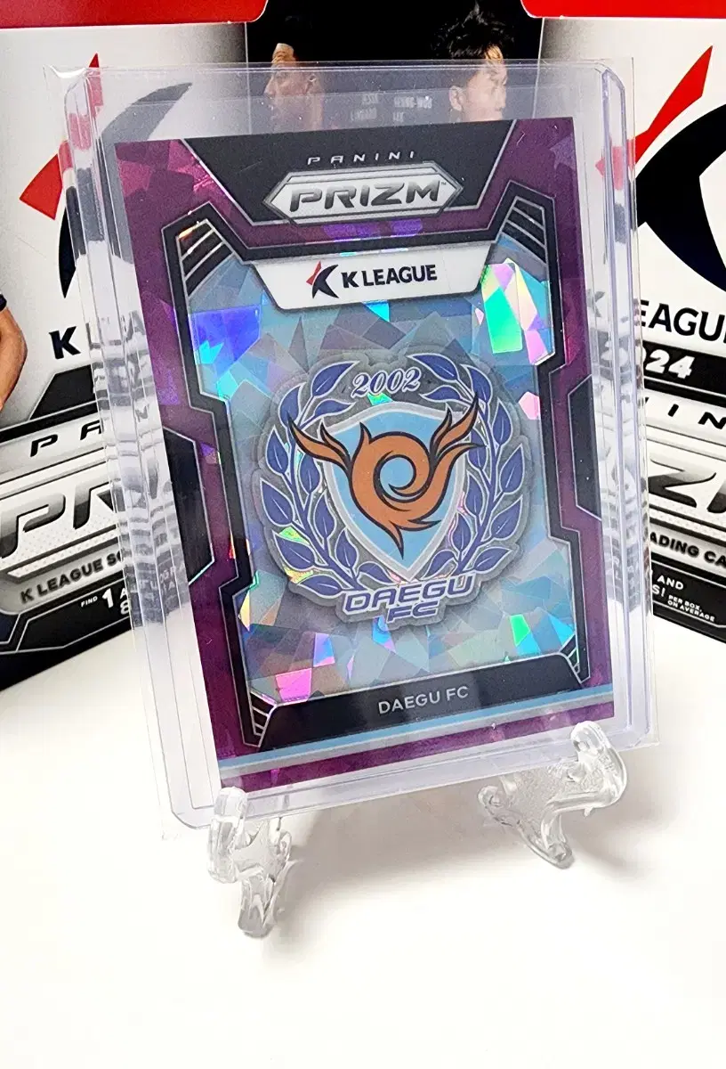 2024 k리그 prism Daegu logo purple ice for sale.