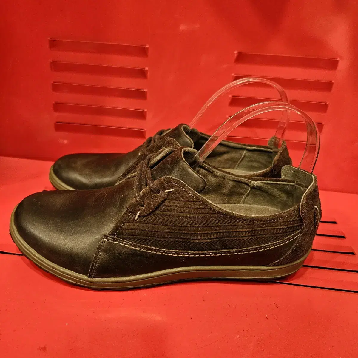 머렐(Merrell) 여성 브라운 가죽 로퍼 38.5size