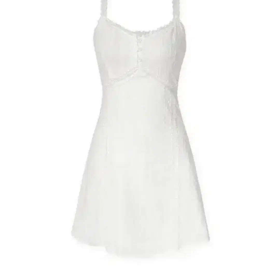 루루서울 White dream mini dress