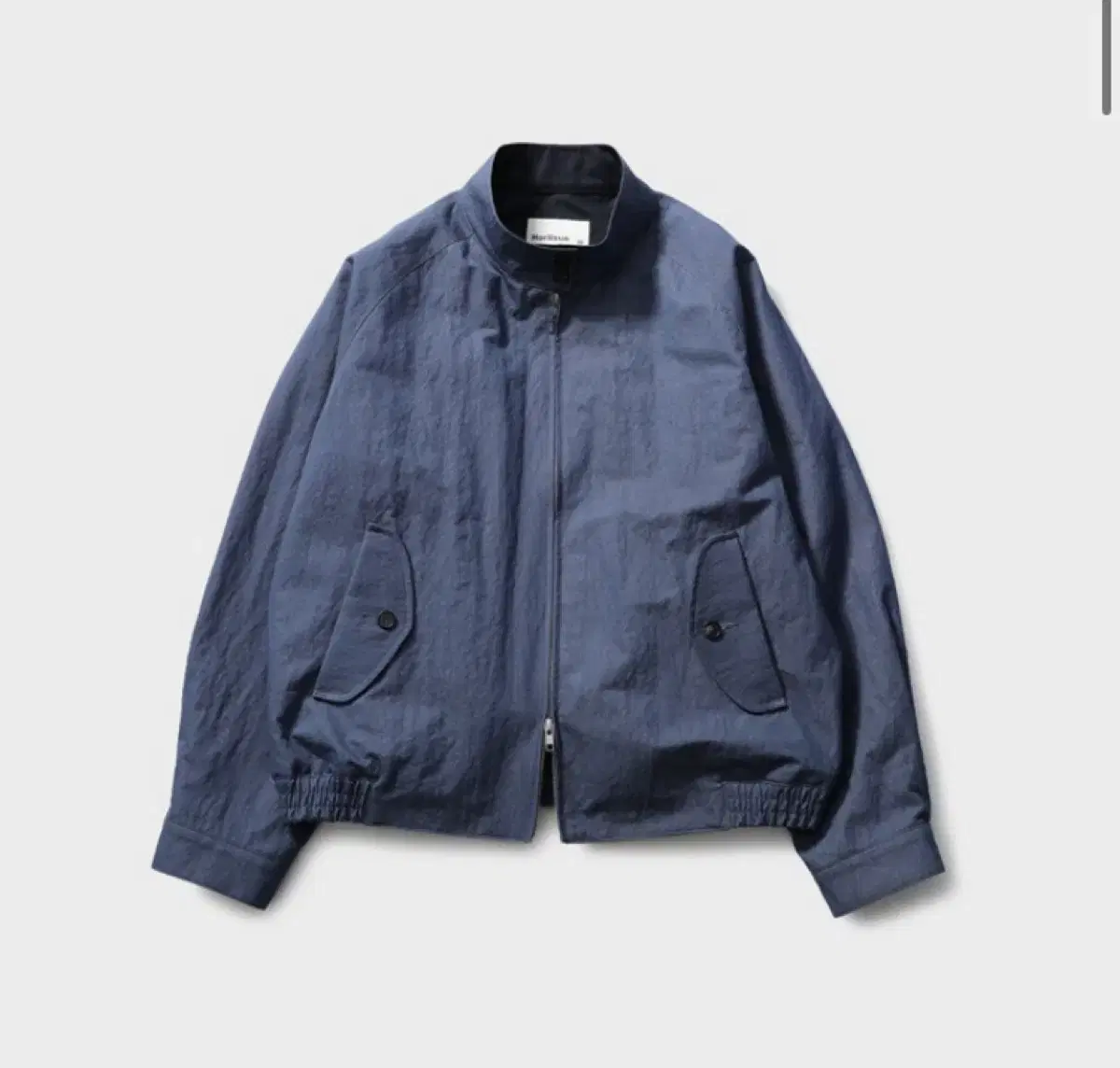 홀리선visitor harrington jacket indigo blue