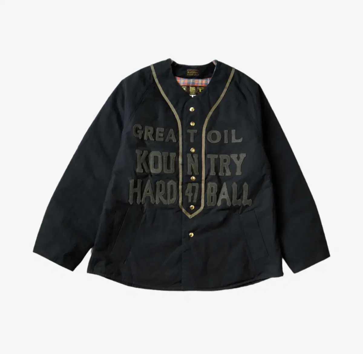 Kapital Cotton Oil Coated Baseball JKT