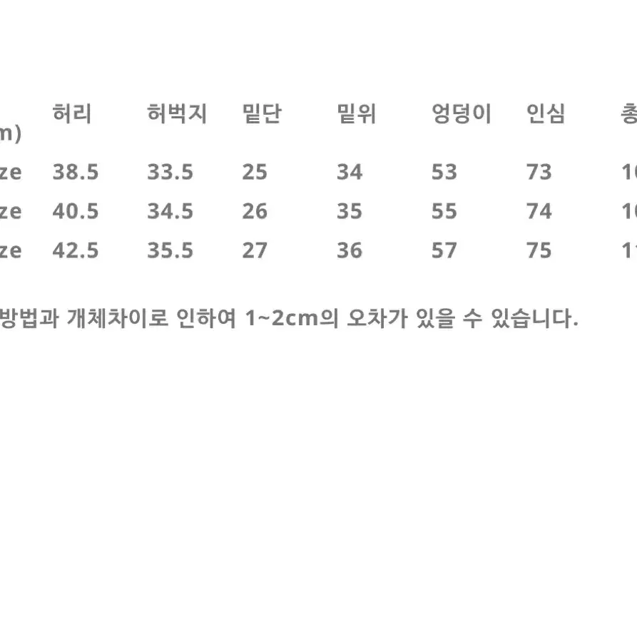 퍼렌 5p 와이드 스트레이트 데님 3사이즈 판매합니다