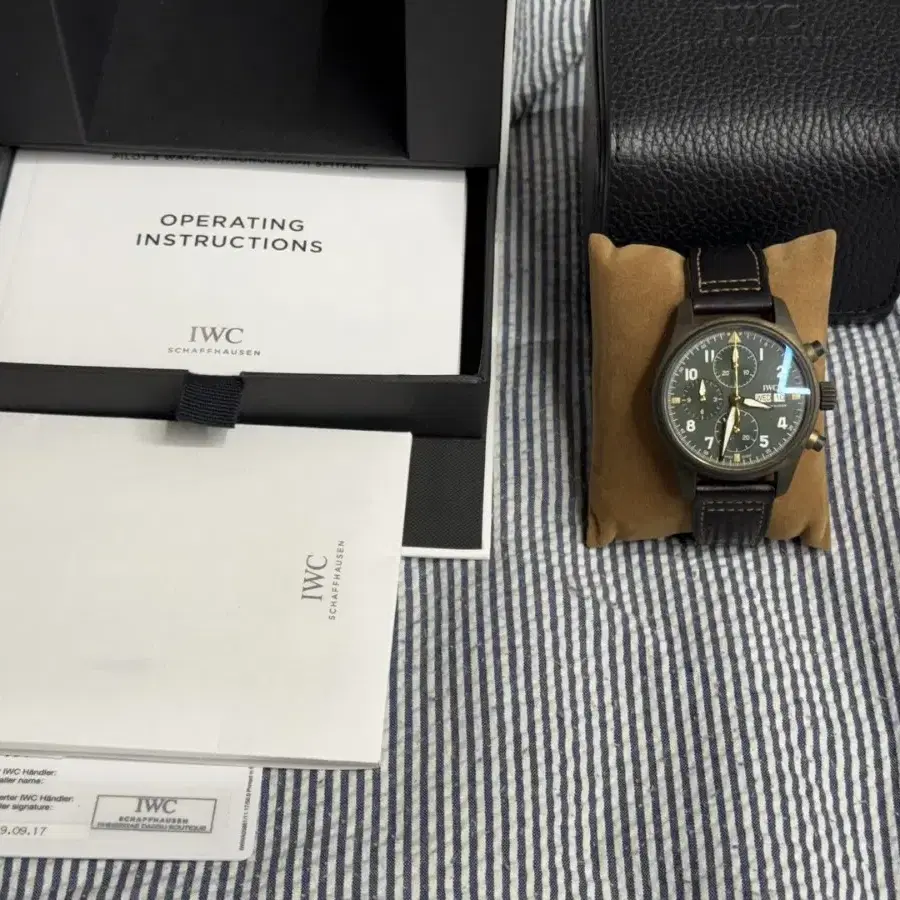 IWC 파일럿 크로노 그래프 스핏파이어