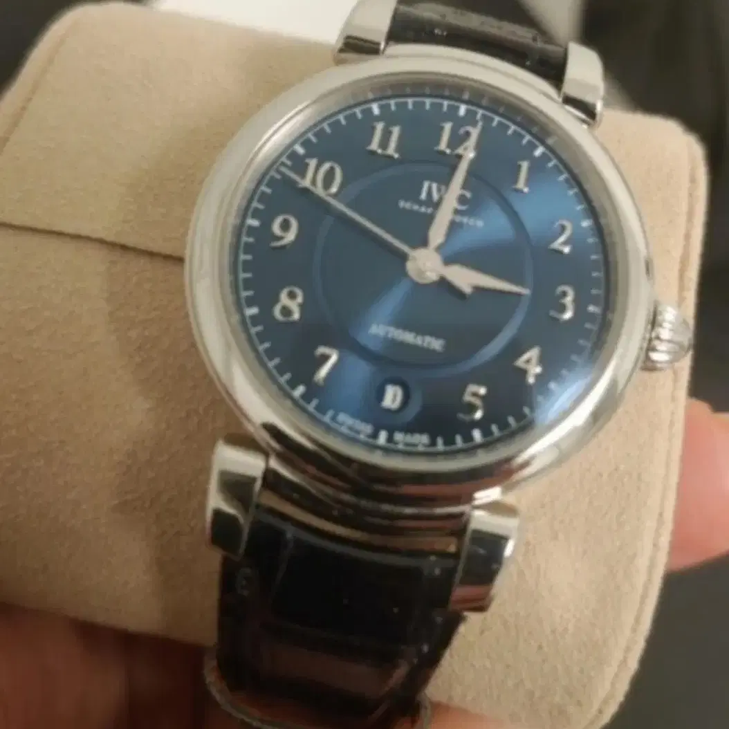 IWC 다빈치 블루 오토매틱 36