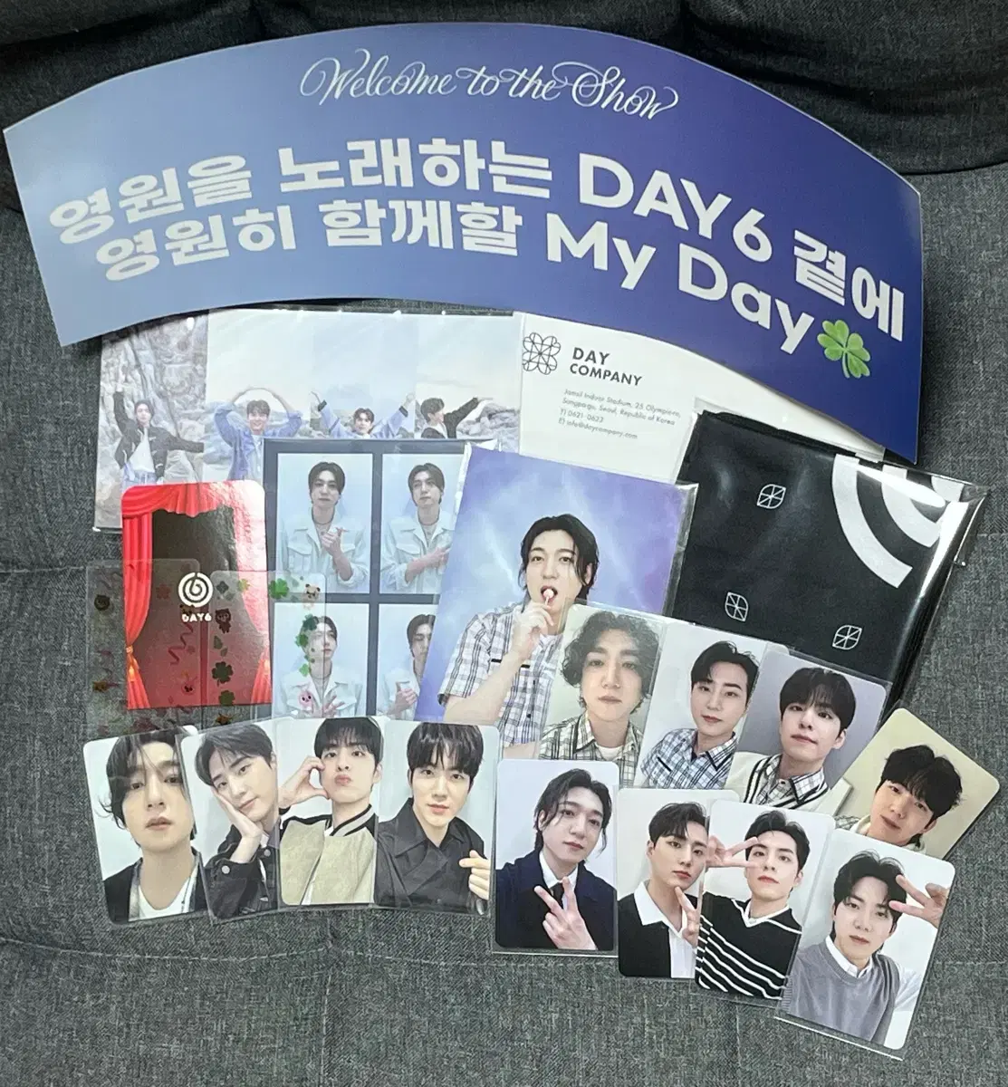 Day 6 Cherry Blossom Con fanmeeting Incheon Con photocard Entrance gift of a photo print Nekut Vandana