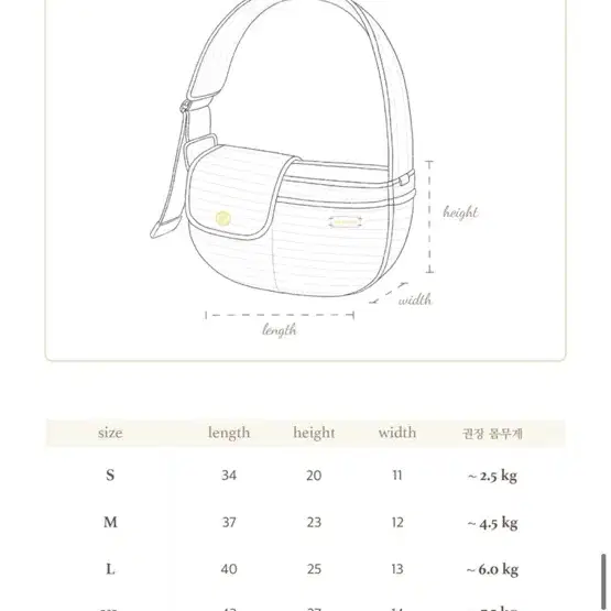 서루백 슬링백 클래식 셀 백 미듐