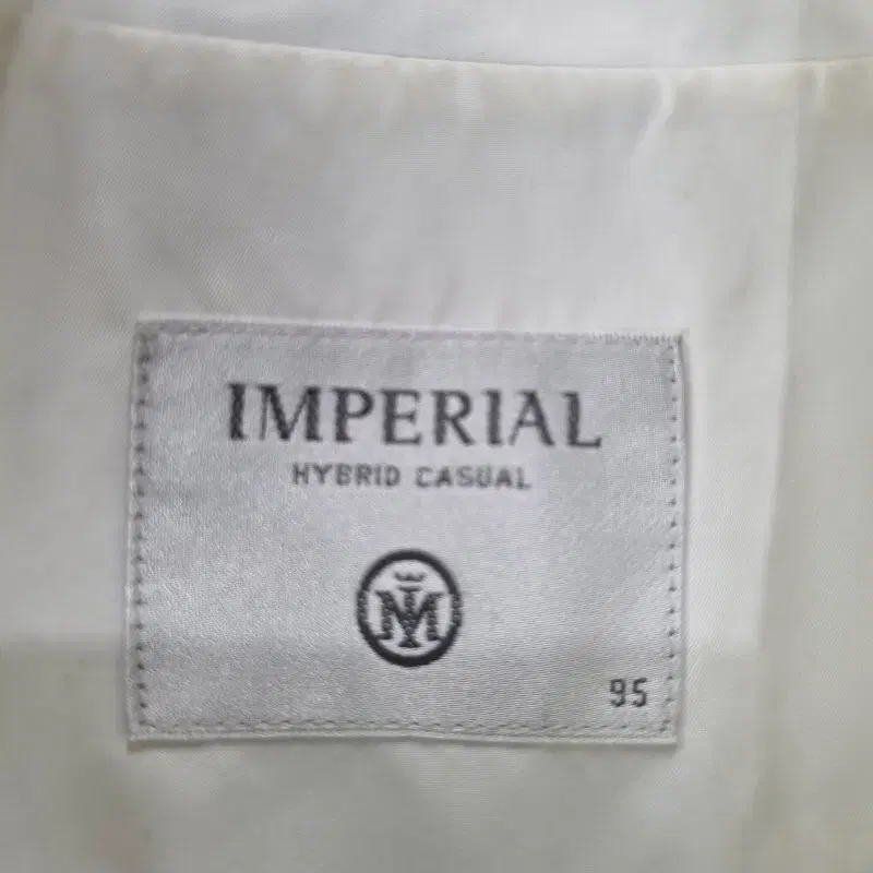 F2433 IMPERIAL 남95 화이트 봄가을 자켓/더크