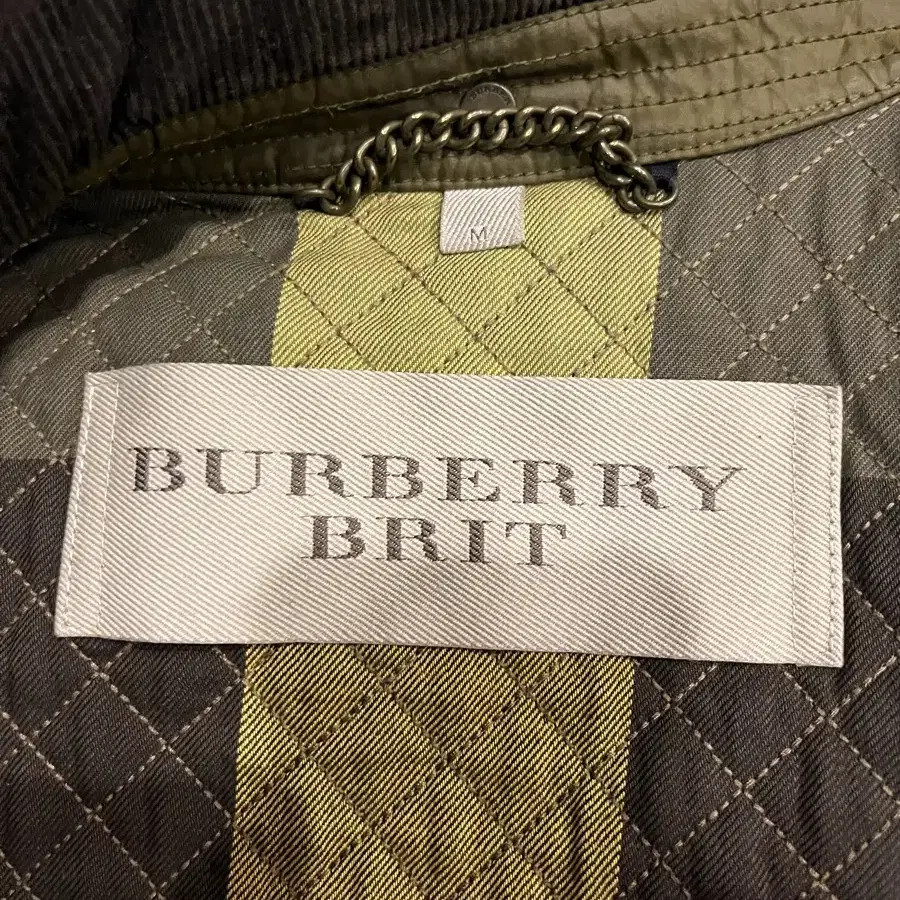 버버리 BURBERRY 정품 퀼팅 워크자켓