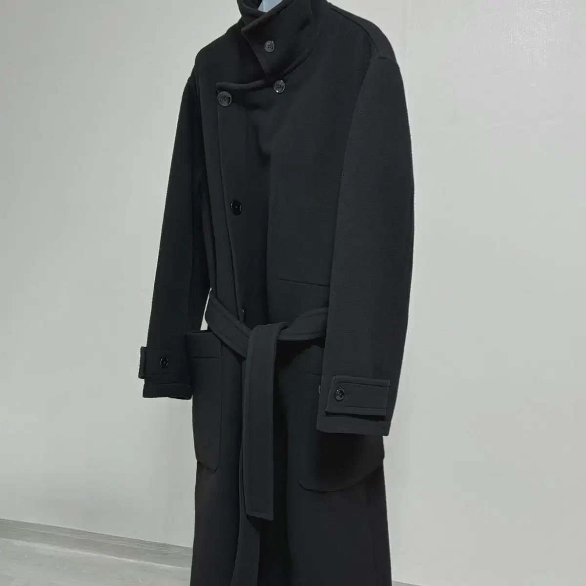 (가격인하) 23FW 르메르 랩코트 블랙 Lemaire Rap Coat