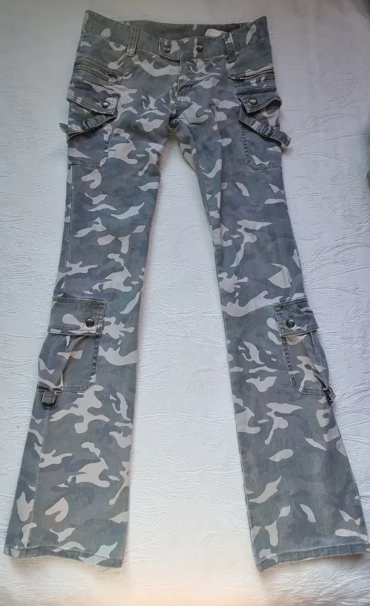 Vintage Y2K 00s Militant Grunge Punk Bootcut Pants