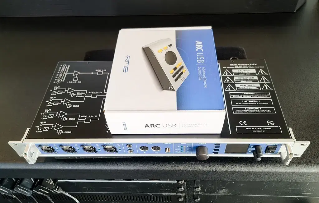 RME UFX  + ARC USB 오디오 인터페이스