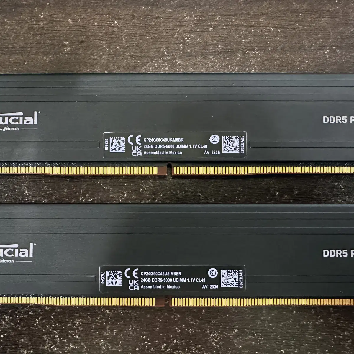 48GB 마이크론 Crucial DDR5-6000 CL48 PRO 램