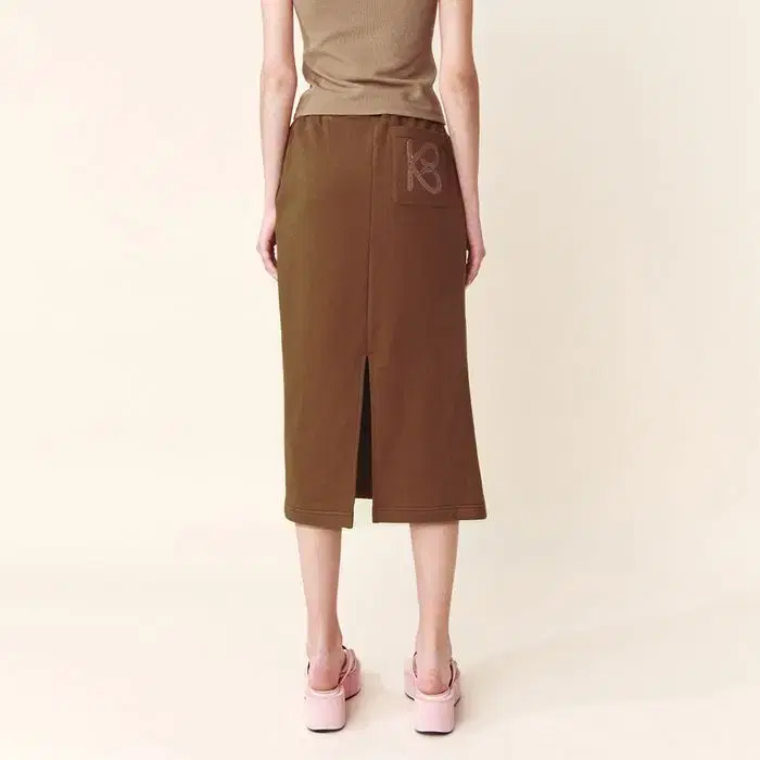 기준 스커트 Palm Tree Skirt Brown 치마