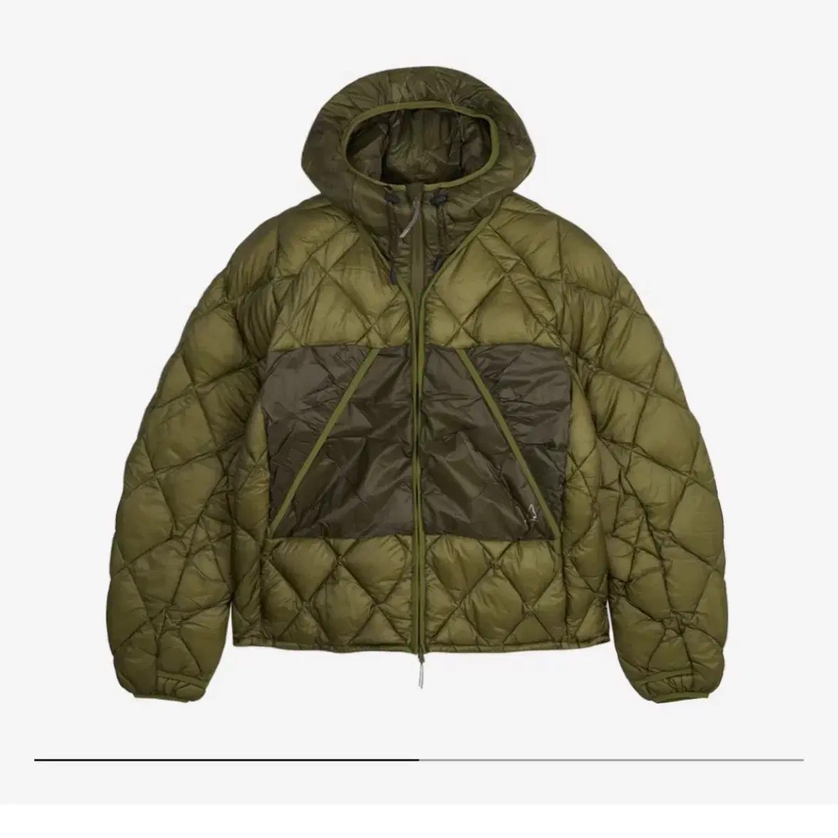 Roa light down jacket - Olive branch