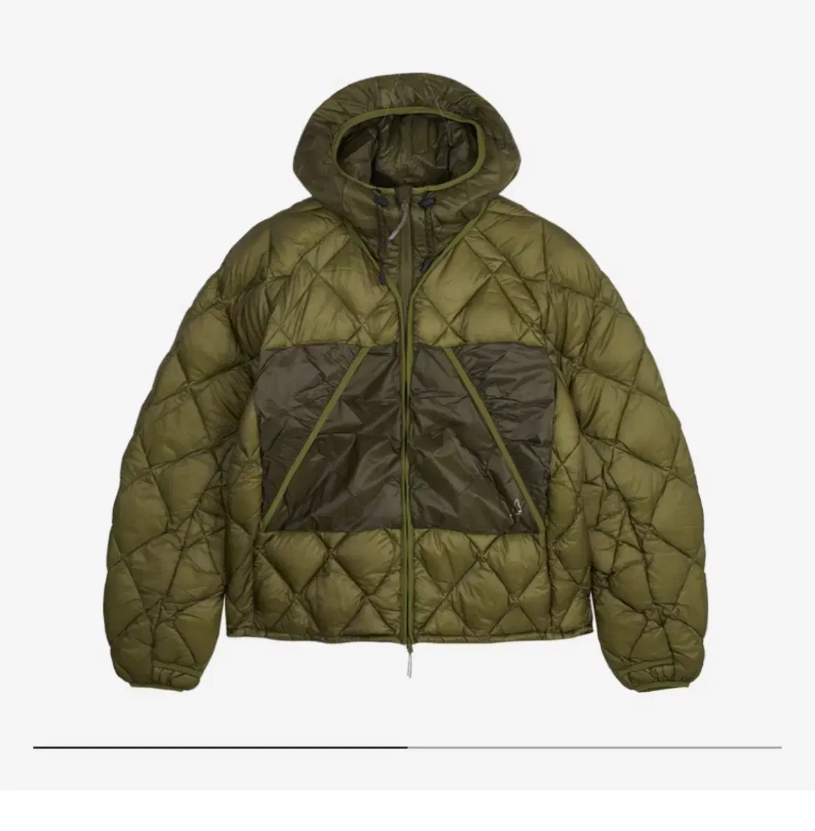 Roa light down jacket - Olive branch