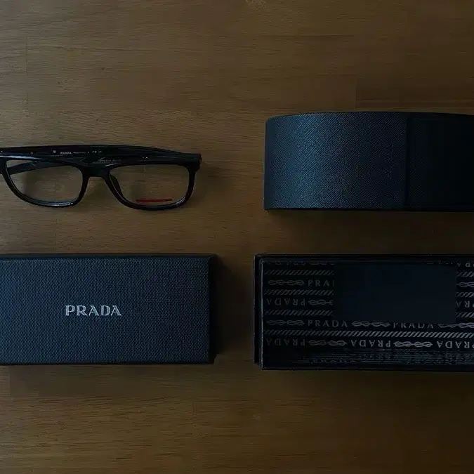 PRADA linea rossa glasses