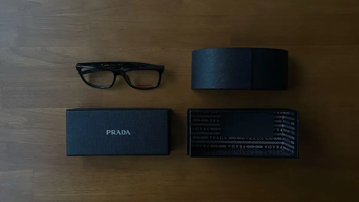 PRADA linea rossa glasses