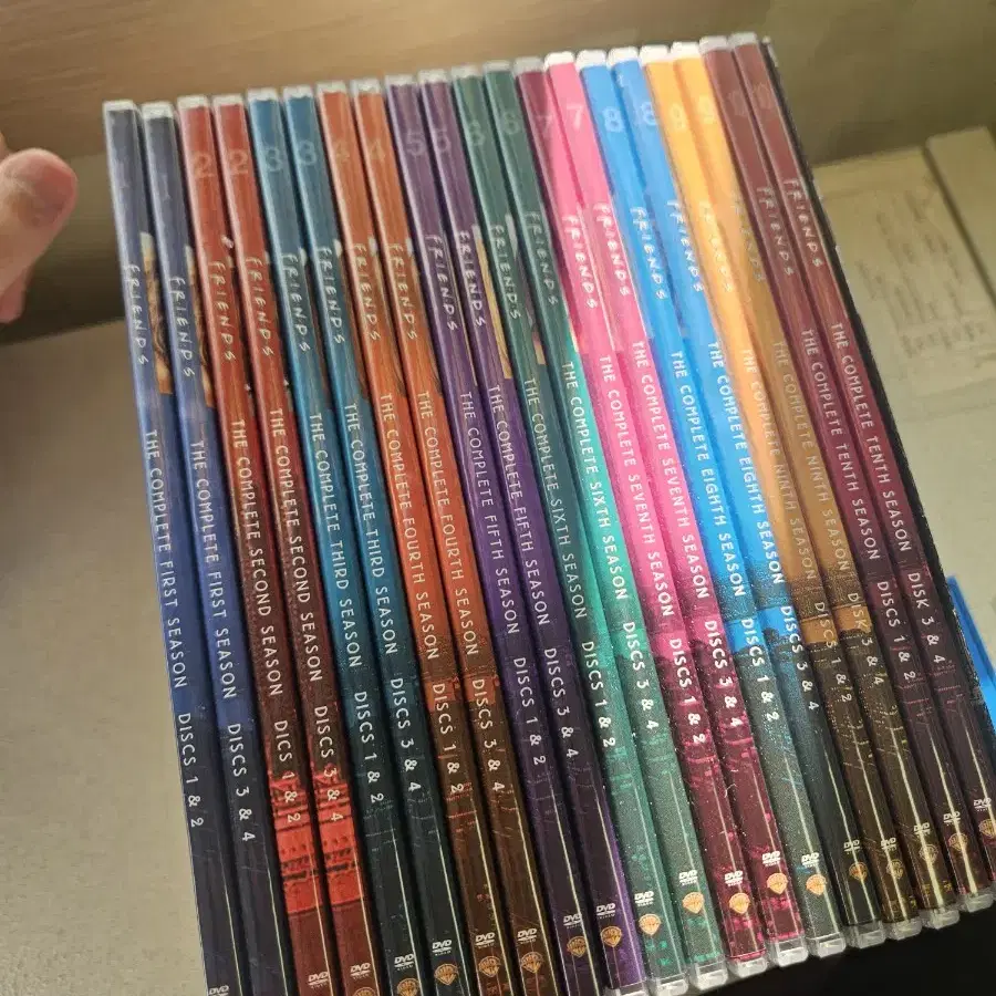 프렌즈 시즌 1~10 DVD 세트 컴플리트 시리즈