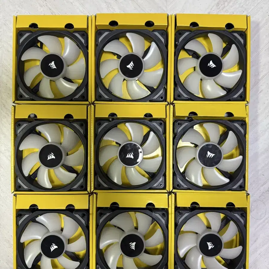 Corsair ML120 Pro RGB 3fan x 3set 판매 커세어