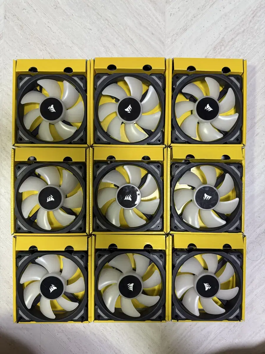 Corsair ML120 Pro RGB 3fan x 3set 판매 커세어