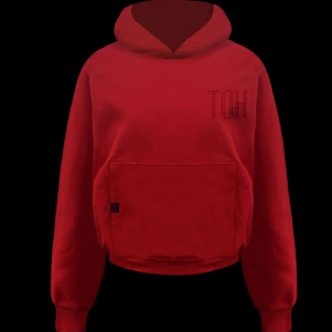 TOH logo hoodie in red  정가 89,000