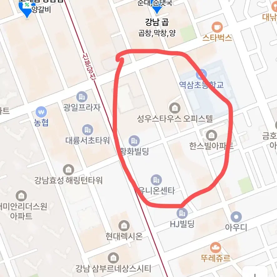 강남역 월주차권