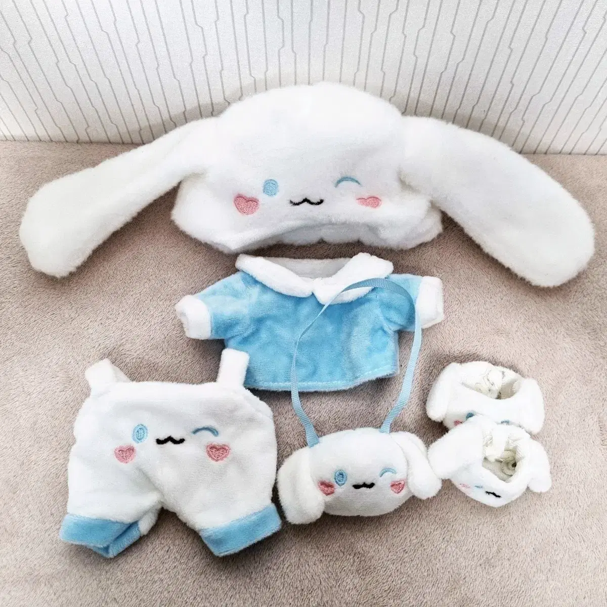 무속성 솜인형옷 시나모롤 비공식 인형옷 20cm