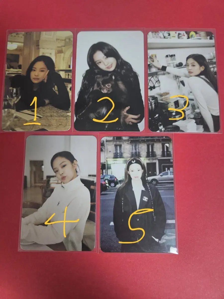 Jennie limited edition weverse Membership kit photocard Sell (now official site out of stock)