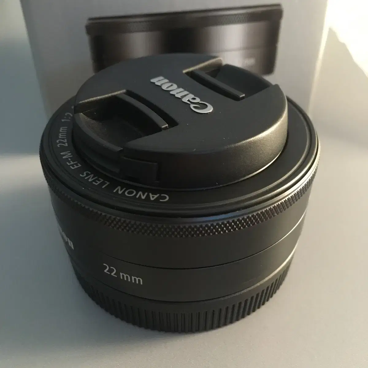 캐논 EFM 22mm F2 팬케익 렌즈