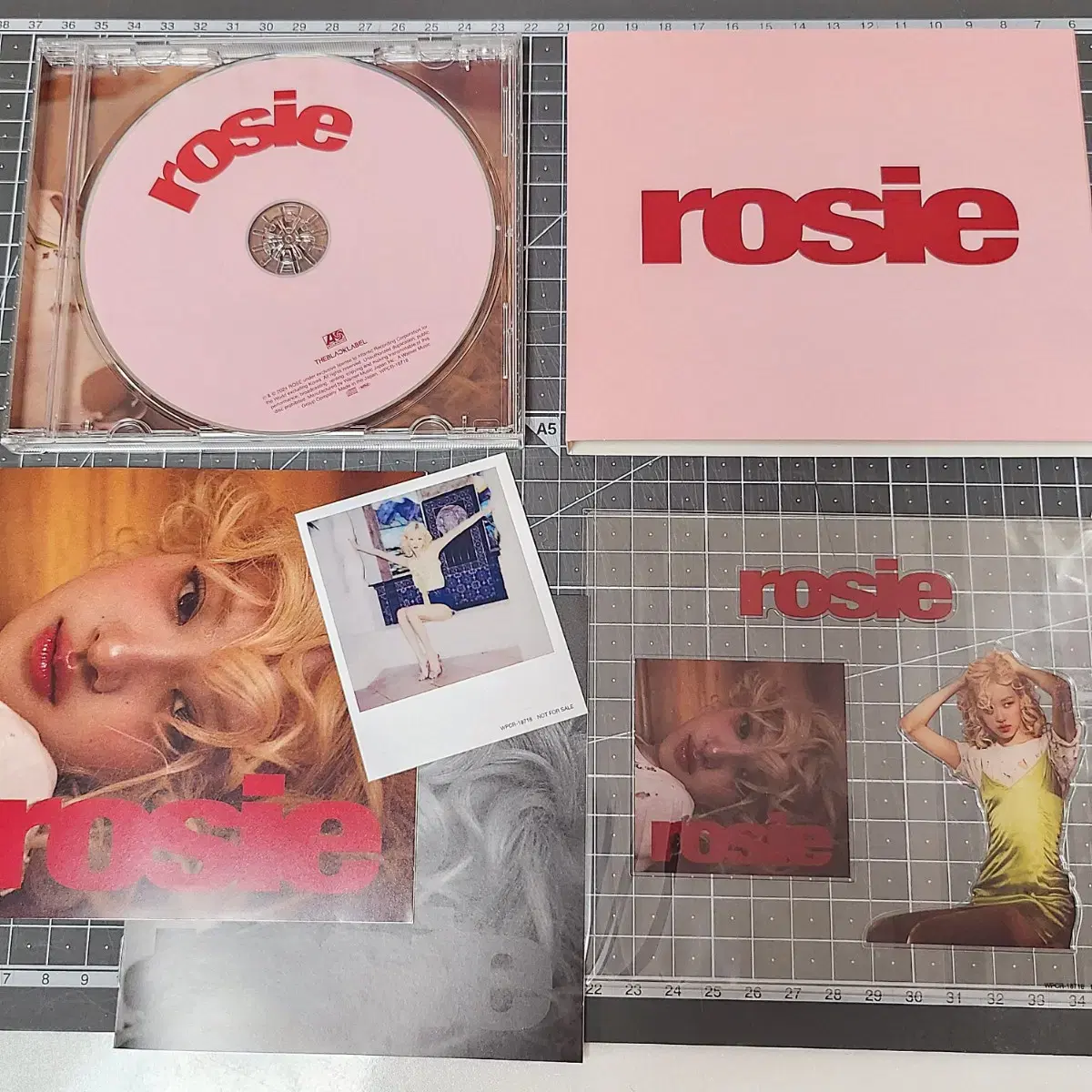 로제(rose) : rosie 일본 초회 한정 앨범 양도해요