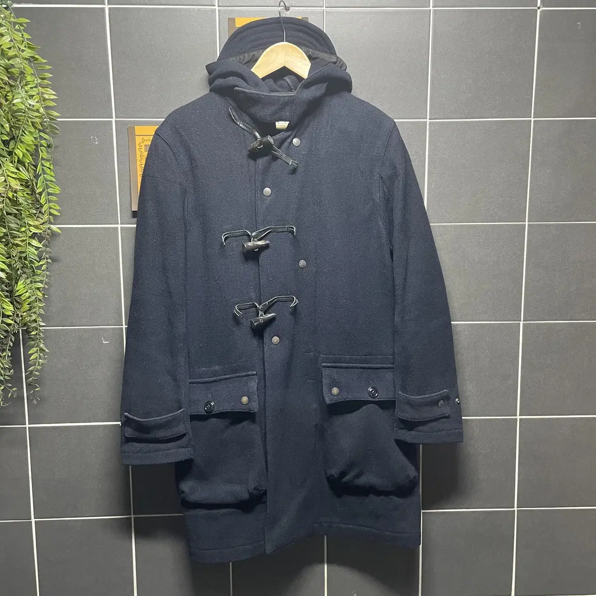 Engineered Garments 엔지니어드 가먼츠 울 더플 후드코트