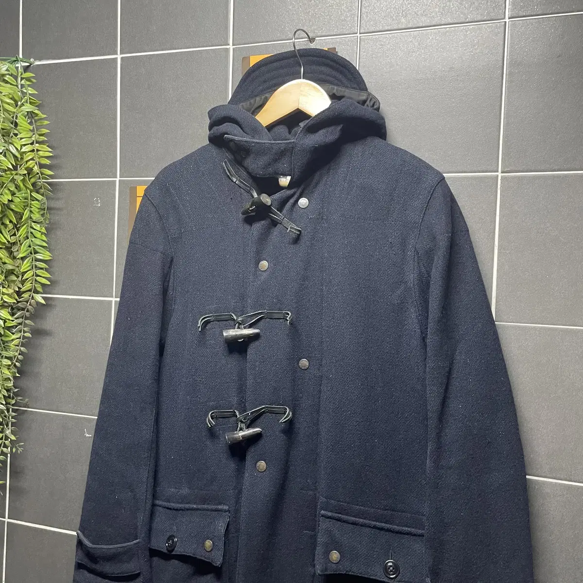 Engineered Garments 엔지니어드 가먼츠 울 더플 후드코트