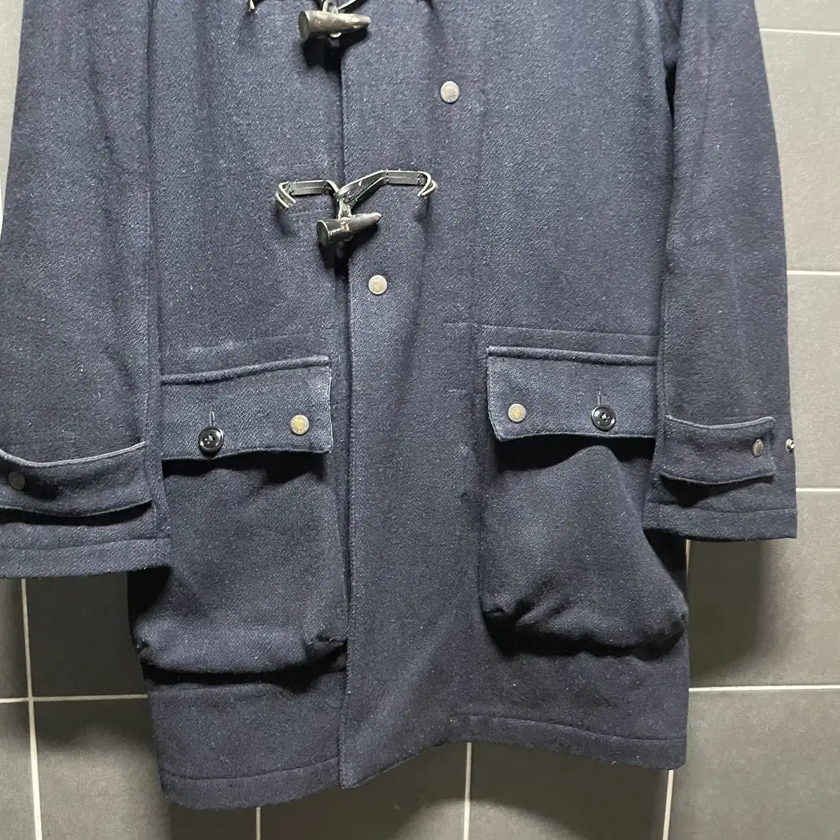 Engineered Garments 엔지니어드 가먼츠 울 더플 후드코트