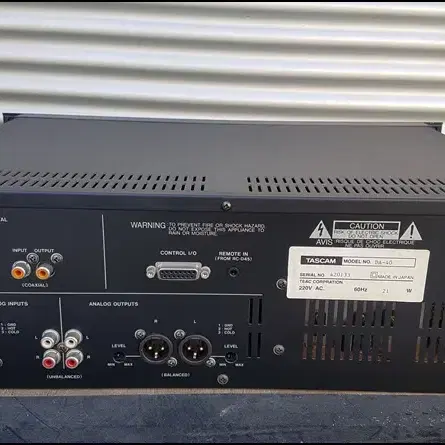 [TASCAM] 타스캠 DA-40 중고 DAT 레코더