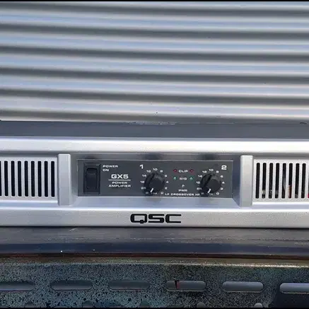 [QSC] GX5 중고 파워앰프 / 4옴 700W + 700W