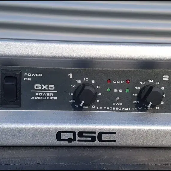 [QSC] GX5 중고 파워앰프 / 4옴 700W + 700W