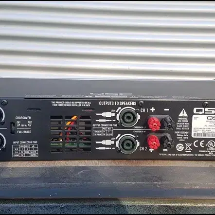 [QSC] GX5 중고 파워앰프 / 4옴 700W + 700W