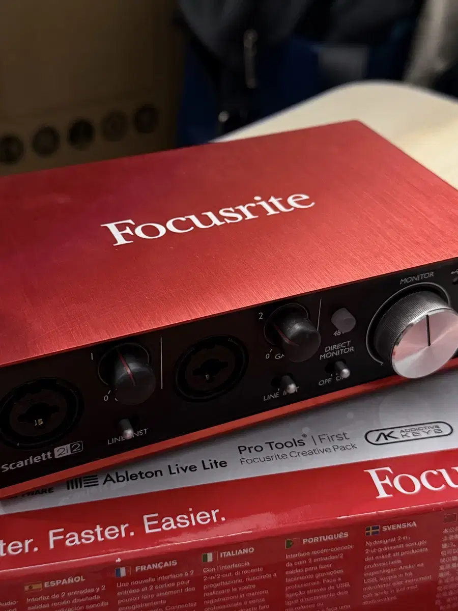 Focusrite Scarlett 2i2 2nd