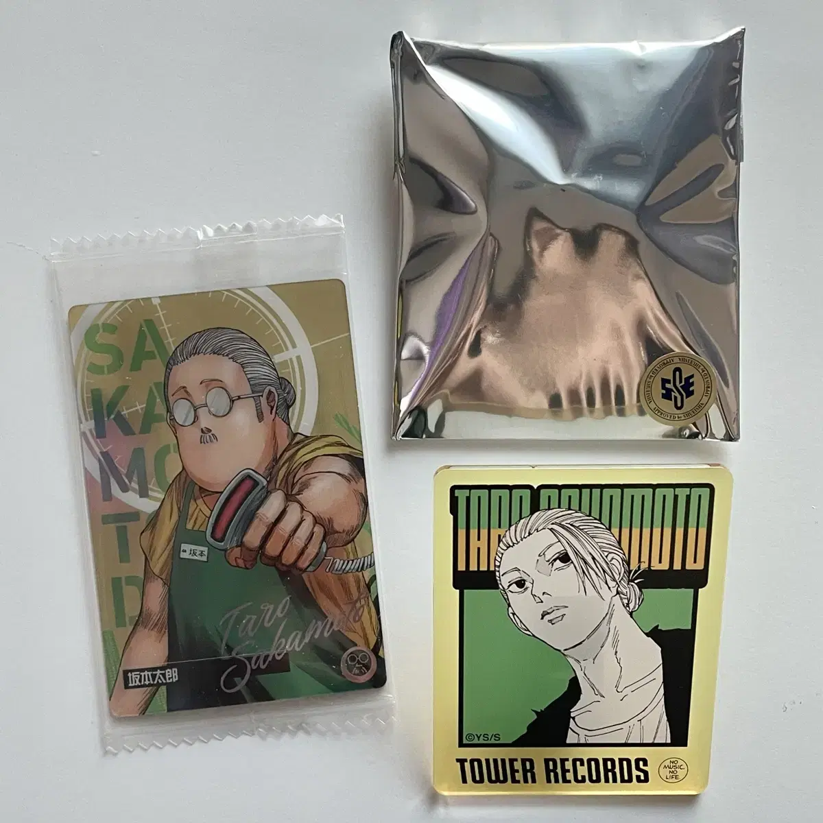 Sakamoto dey sakaday tarot acrylic badge wehas