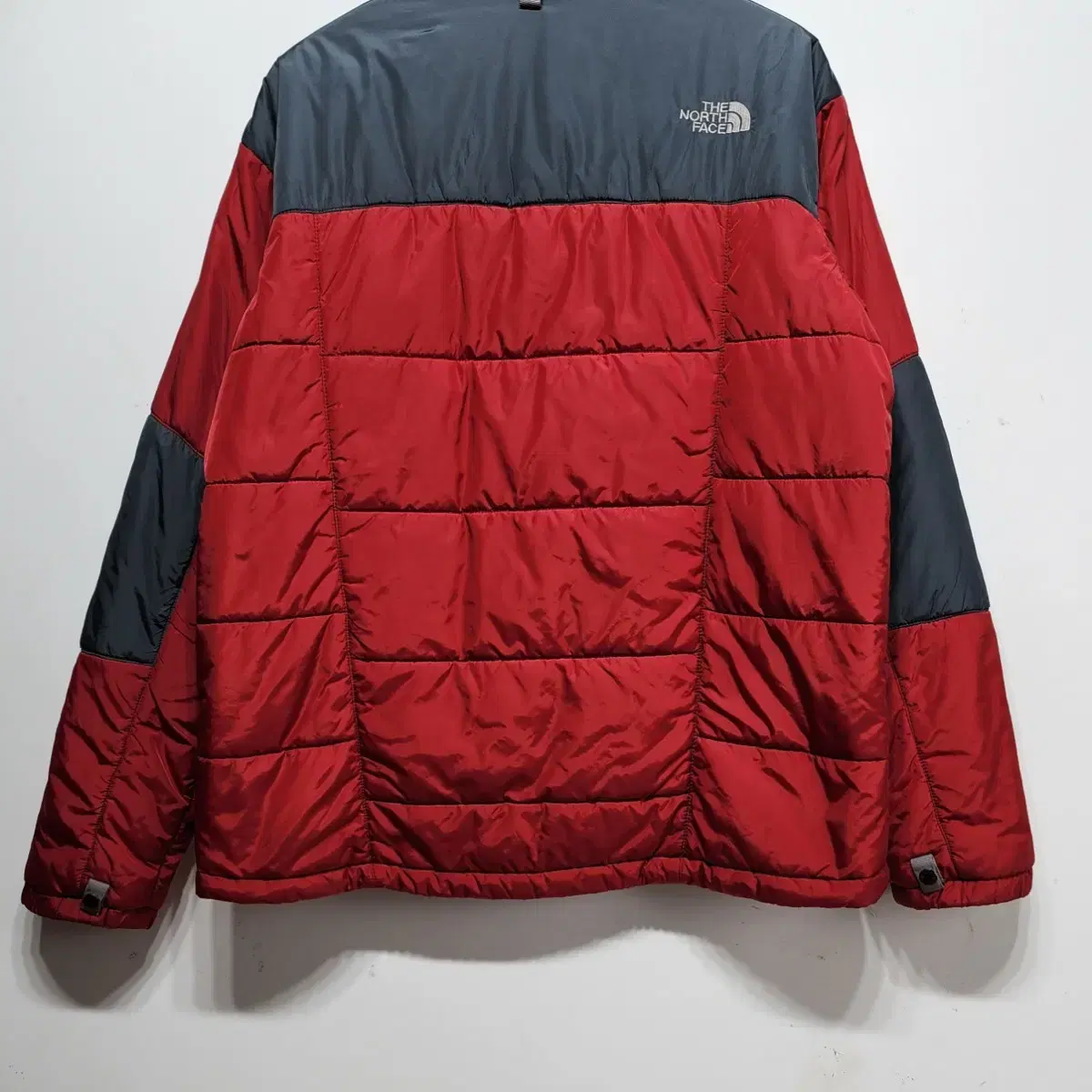 노스페이스 THE NORTH FACE 경량패딩 점퍼 자켓 레드XL